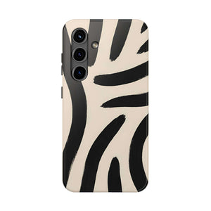 Abstract Zebra Print Phone Case