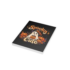 Spooky cute halloween greeting card - cards