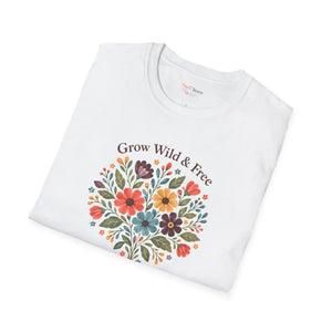 Grow Wild & Free Floral T-Shirt