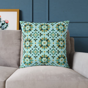Geometric Moroccan Pattern Square Pillow