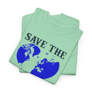 Save the earth, Earth Day, Unisex Heavy Cotton Tee