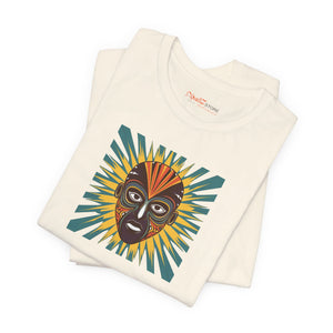 A painted face, Unisex Jersey Short Sleeve Tee