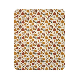 Grey colour base version of the DipaliZ autumn foliage blanket