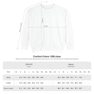 Soft as a Petal, Strong as the Sea Inspirational Sweatshirt
