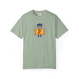 A+ Grad Owl T-Shirt — Cute Academic Graduation Tee for Students & Teachers