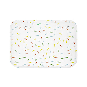 Abstract confetti, Bath Mat