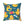 Rubber Duck Pattern Decorative Pillow — Cute Yellow Ducks on Teal