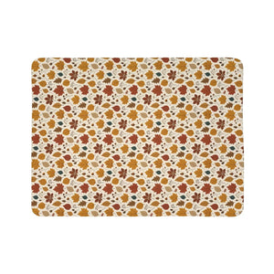 Autumn Leaves Sherpa Blanket — Cozy Fall Foliage Throw