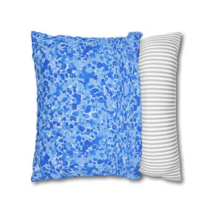 Blue Watercolor Dot Cushion Covers - Ocean Inspired Decor - Dipaliz - Home