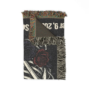 DipaliZ skull couple blanket at 80 by 60 inches, largest throw size