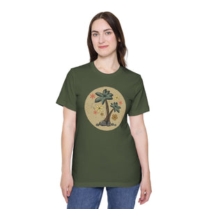 Palm trees, Vacation vibe, Unisex Jersey Short Sleeve Tee