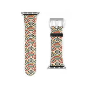Southwestern Pattern Watch Band — Geometric Aztec Print for Apple Watch