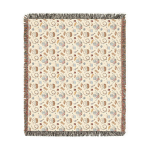 Cozy Mosaic Woven Blanket — Boho Geometric Throw for Living Room & Bedroom