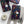 Festive holiday pattern wrapping paper