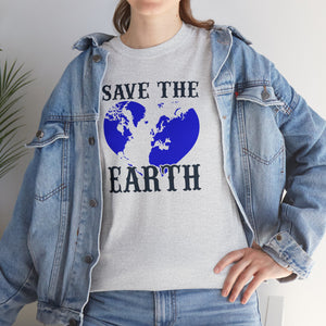 Save the earth, Earth Day, Unisex Heavy Cotton Tee