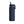 20oz Mini Water Bottle — Sleek White Straw Bottle with custom name and year 'JD 2012' Vertical Text