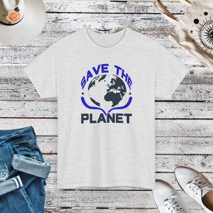 Save the planet, Earth Day, Unisex Heavy Cotton Tee