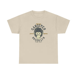 Gangster Brooklyn monkey, Unisex Heavy Cotton Tee