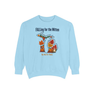 Falling for the mitten up north vibes autumn sweatshirt - sweatshirts
