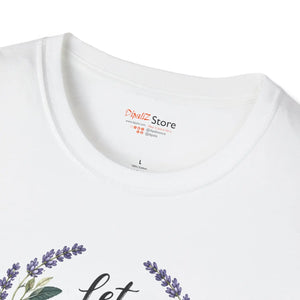 Bee Floral T‑Shirt — "Let Kindness Take Flight" Inspirational Tee