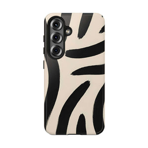 Abstract Zebra Print Phone Case