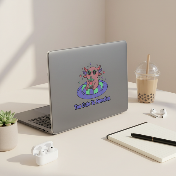 Too Cute to Function Matte MacBook Case