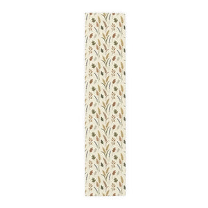 16 inch wide DipaliZ table runner laid down a dining table