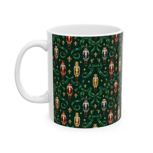 Nutcracker christmas ceramic mug - mugs