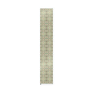 Holiday Holly Wrapping Paper Roll — Vintage Green & Red Mistletoe Pattern