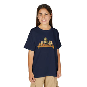Cute robot workshop youth t-shirt - t-shirts