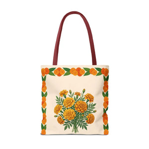 Marigold Bouquet Tote Bag
