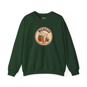 Michigan fall crewneck sweatshirt - sweatshirts