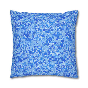 Blue Watercolor Dot Cushion Covers - Ocean Inspired Decor - Dipaliz - Home
