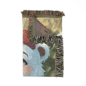 DipaliZ Snuggly Polar Bear Woven Blanket 100% Cotton