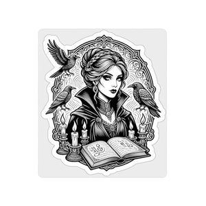 4 inch size of the DipaliZ gothic sticker on durable vinyl