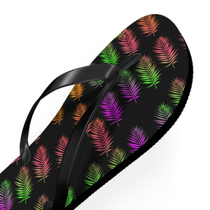 Colorful leaves, Unisex Flip-Flops