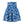 Capri Blue Ikat Skater Skirt - Flowing Everyday Comfort - Dipaliz - All Over Prints
