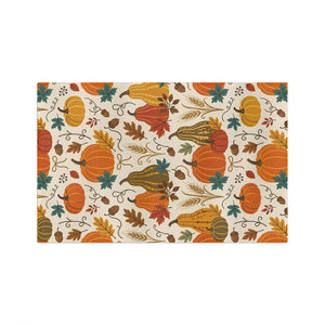 Curled leaf detail from the DipaliZ autumn harvest towel print