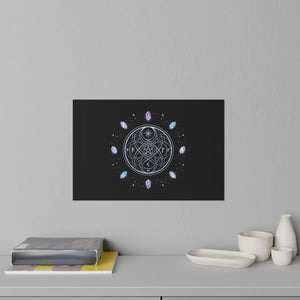 Mystic Crystal Witchcraft Wall Decal