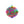 Colorful lotus mandala kiss-cut vinyl decal - home decor decals