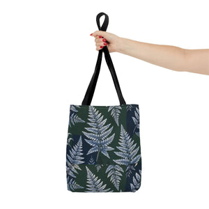 Fern Pattern Tote Bag — Botanical All-Over Print Canvas Tote