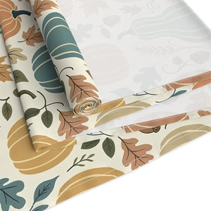 90 inch length of the DipaliZ autumn harvest table runner