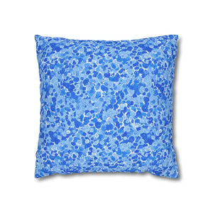 Blue Watercolor Dot Cushion Covers - Ocean Inspired Decor - Dipaliz - 18’’ × - Home