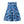 Capri Blue Ikat Skater Skirt - Flowing Everyday Comfort - Dipaliz - All Over Prints