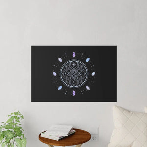 Mystic Crystal Witchcraft Wall Decal