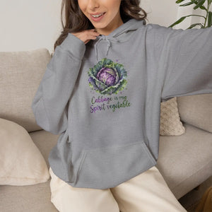 Cabbage is my spirit vegetable hoodie - hoodies