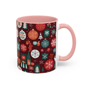 Christmas ornaments and decorations, Accent Coffee Mug, 11oz