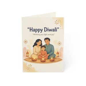 Happy diwali greeting card – family festival of lights wishes - cards