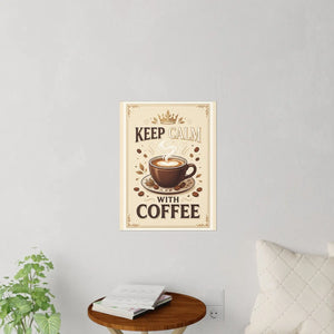 DipaliZ Coffee Wall Decals Durable Polyester Fabric