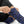 Blue Hanukkah Menorah Socks